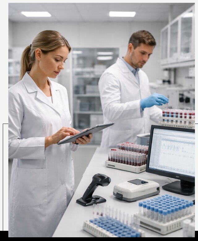 Разработка и внедрение LIMS системы для биотех лабораторий в Щёлкове